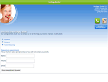 Tablet Screenshot of heritagedentalplc.net